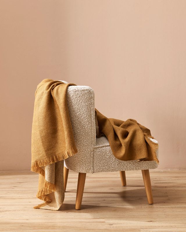 Chester Throw - Toffee 125x150cm - OLLO
