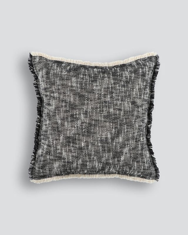 Arezzo Cushion - Black 50x50cm - OLLO