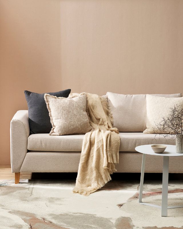 Arezzo Cushion - Natural 50x50cm - OLLO