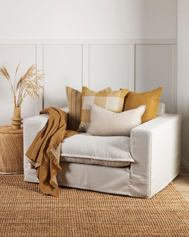 Oscar Cushion - Toffee 50x50cm - OLLO