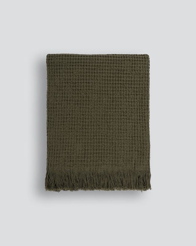 Celine Throw - Olive 125x150cm - OLLO