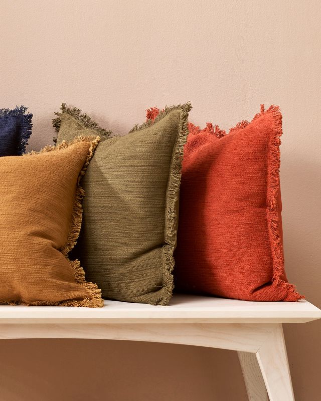 Otto Cushion - Brick 50x50cm - OLLO