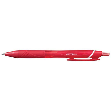 Uni Jetstream Sport Retractable 0.7mm Red SXN-150 pen with ergonomic grip for smooth writing and vibrant red ink.