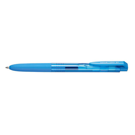 Uni Signo RT1 0.7mm Retractable Light Blue pen, designed for precision writing and comfort with smooth gel ink technology.