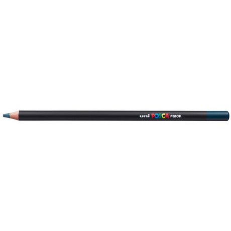 Uni Posca Pencil in Pine Green for vibrant art, perfect for various techniques on any surface.