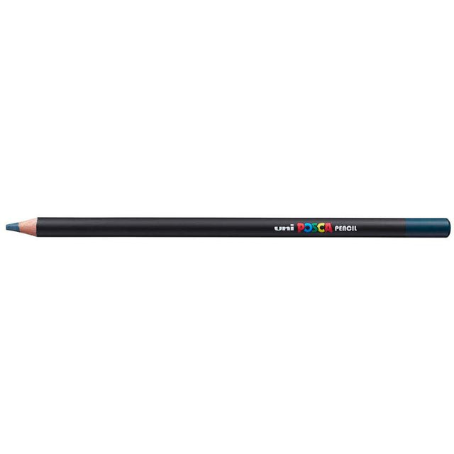 Uni Posca Pencil in Pine Green for vibrant art, perfect for various techniques on any surface.