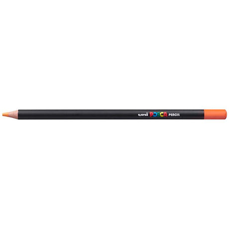 Bright Yellow Uni Posca Pencil for artists, delivering vibrant colors and durability for various drawing techniques.