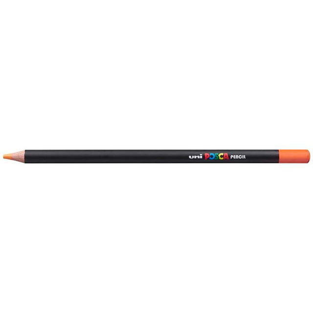 Bright Yellow Uni Posca Pencil for artists, delivering vibrant colors and durability for various drawing techniques.