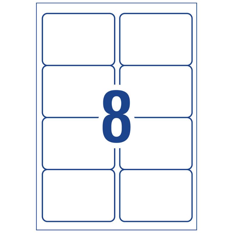 Avery Weatherproof Labels L7070, 99.1mm x 67.7mm, 80 durable labels, water and UV resistant for outdoor use.