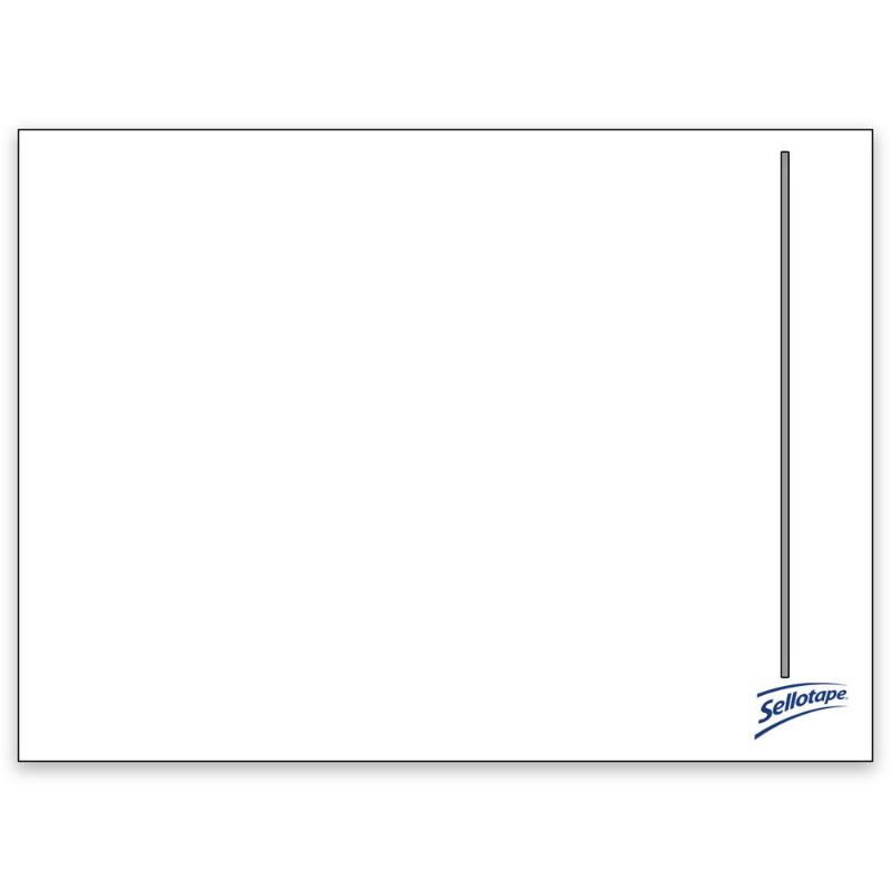Clear Sellotape Labelopes, 115x155mm, 1000-pack, tear-proof, water-resistant for durable labeling and organization.