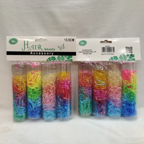 Hair Band - Colour 13.5cm (12 Packs)