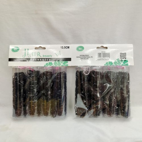 Hair Band - Black 13.5cm (12 Packs)