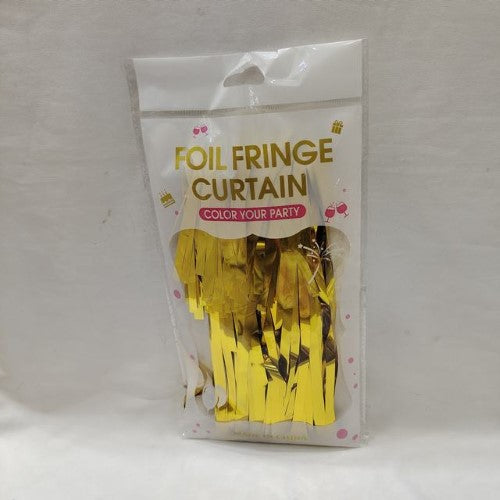 Foil Fringe Curtain 4 - 1 x 2m (Set of 6)