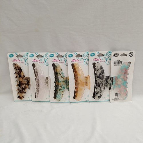 Hair Clips 2 - 11.5cm (Set of 12 Assorted)