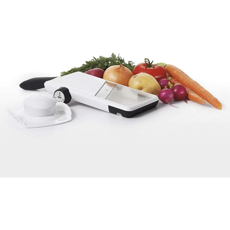 OXO Adjustable Hand-Held Mandoline Slicer