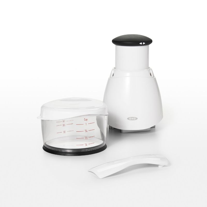 OXO - Chopper - Stainless Steel / White