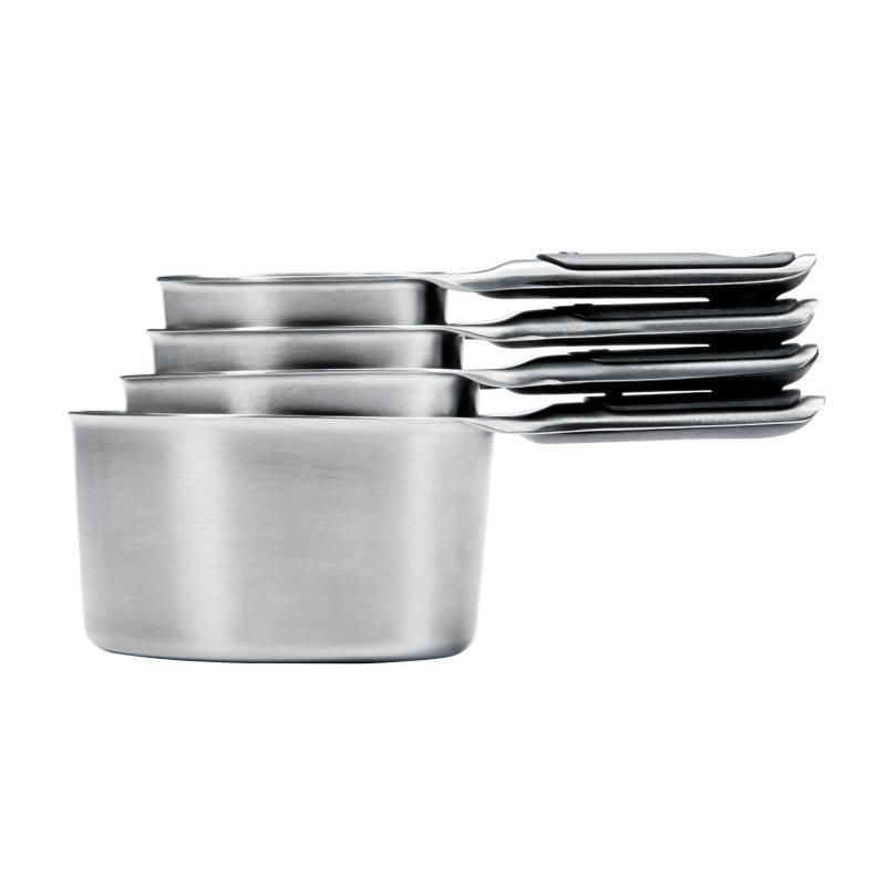 OXO Good Grips Measuring Cup 4 Piece Set | Stainless Steel