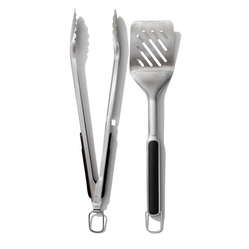 OXO Good Grips Grilling Tongs And Turner Set