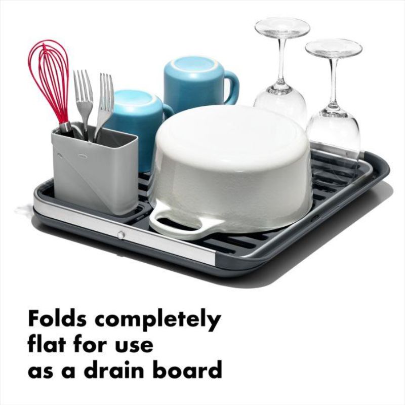 OXO Good Grips Aluminum Fold Flat Drying Rack