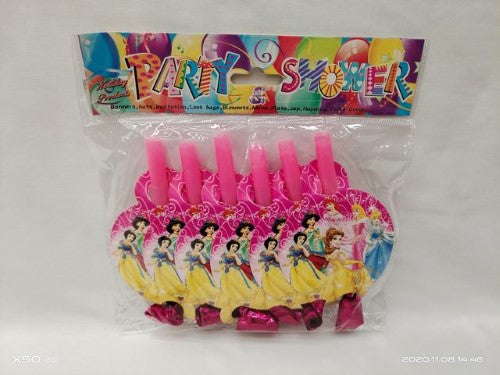Party Horns - Princess 6pcs (12 Packs)