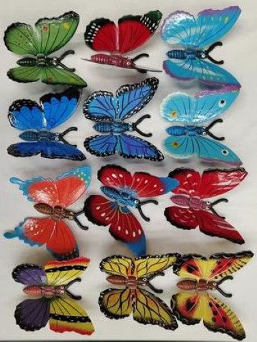 Butterfly - 4" (Set of 12 Assorted)