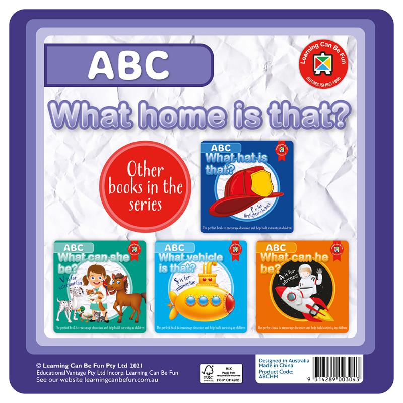 LCBF ABC What Home Is That Book