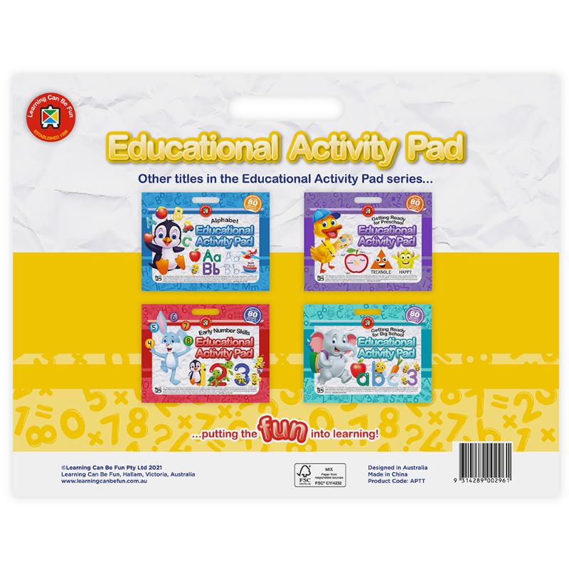 LCBF Educational Activity Pad Times Tables