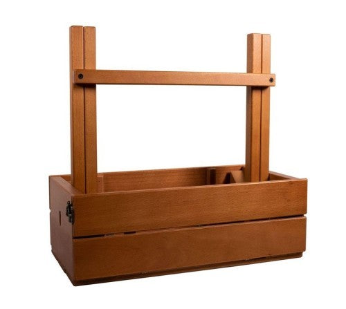 Peer Picnic Caddy Table - Beechwood (40 x 21 x 39cm)