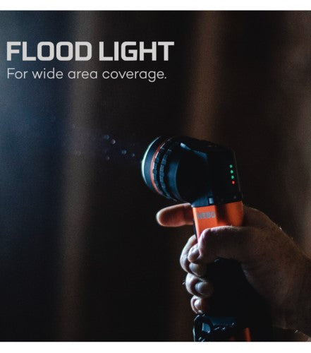 Rechargeable Spotlight - Nebo Master Series SL25 (Black/Orange)