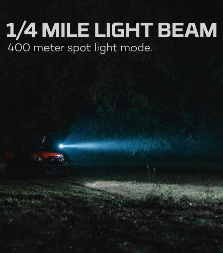 Rechargeable Spotlight - Nebo Master Series SL25 (Black/Orange)