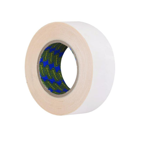 Sellotape 1230 Double Sided Tissue Tape, 48mm wide, 33m long, ideal for crafts and DIY with strong adhesive and hand-tearable design.