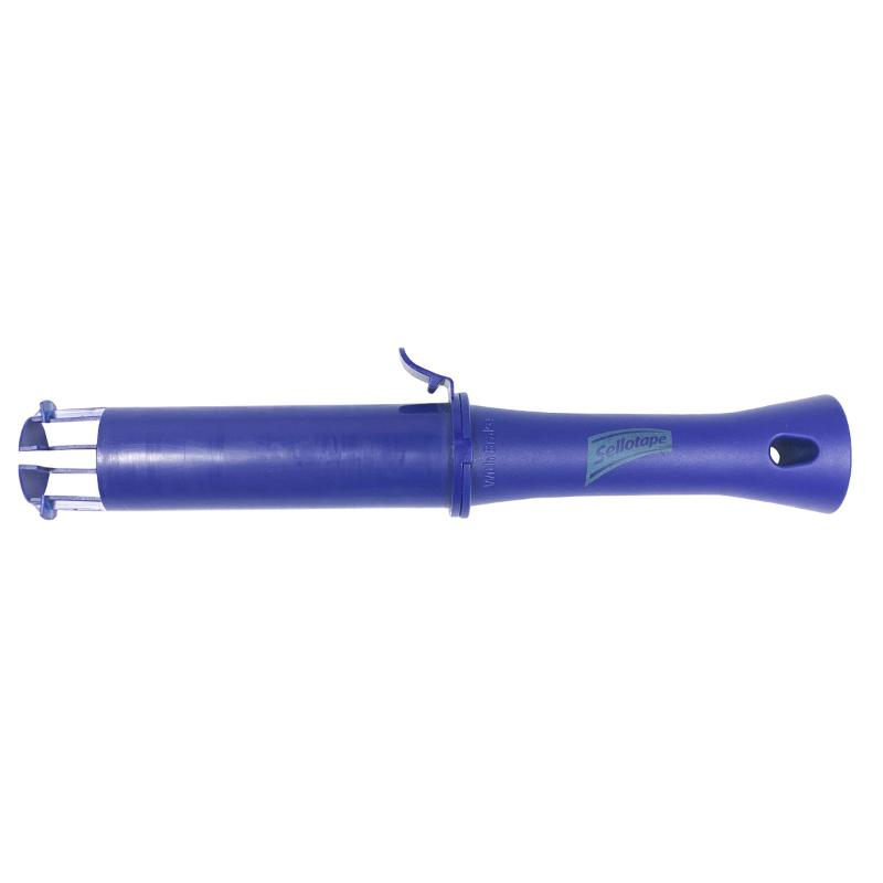 Sellotape Stretch Wrap Dispenser with brake, designed for efficient, controlled packaging of various items.
