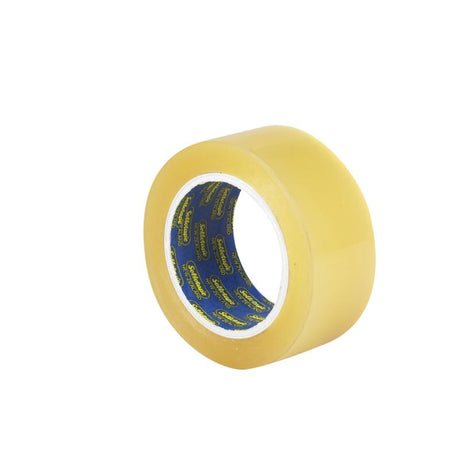 Sellotape 1545 PP Clear tape, 48mm x 100m, strong adhesive for reliable packaging and crafting applications.