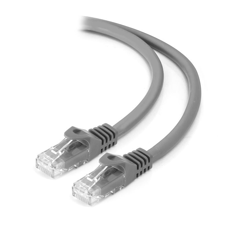 Alogic 0.5m Grey CAT6 Network Cable - High-Speed 10Gbps Ethernet Cable for Streaming & Gaming