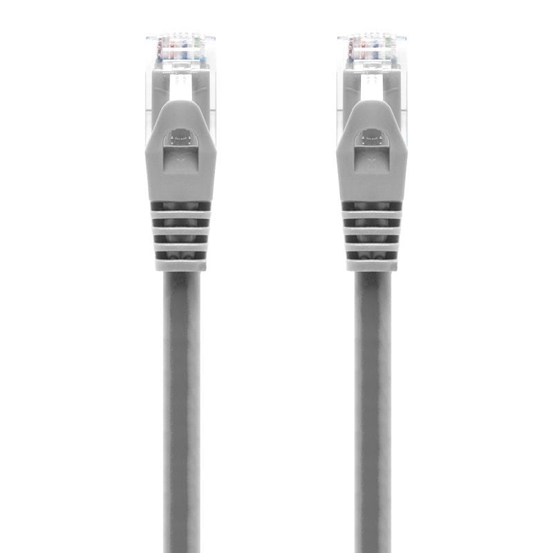 Alogic 0.5m Grey CAT6 Network Cable - High-Speed 10Gbps Ethernet Cable for Streaming & Gaming