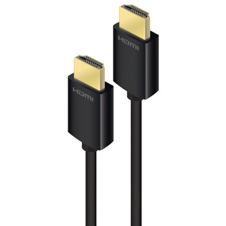 Alogic High Speed 4K HDMI Cable with Ethernet, featuring gold-plated connectors and 4K support for optimal performance.