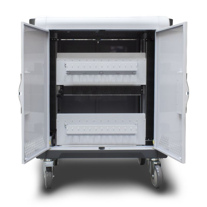 Alogic Smartbox 24 Bay Charging Trolley for Notebooks, Chromebooks, and Tablets - Secure Storage & Efficient Charging