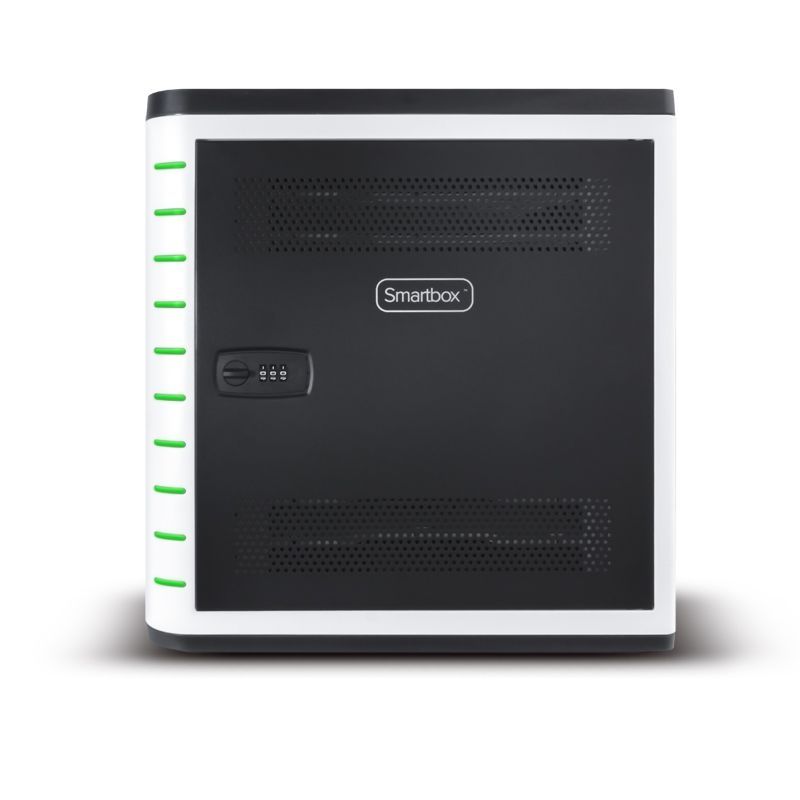 Alogic Smartbox 10 Bay Android and iPad SYNC & CHARGE Cabinet - With Combination