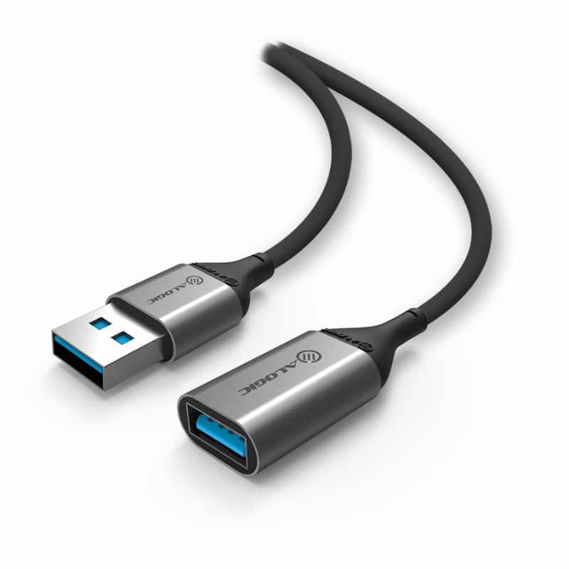 Alogic Ultra USB 3.0 extension cable, USB-A Male to Female, offers 5 Gbps data transfer for reliable device connectivity.