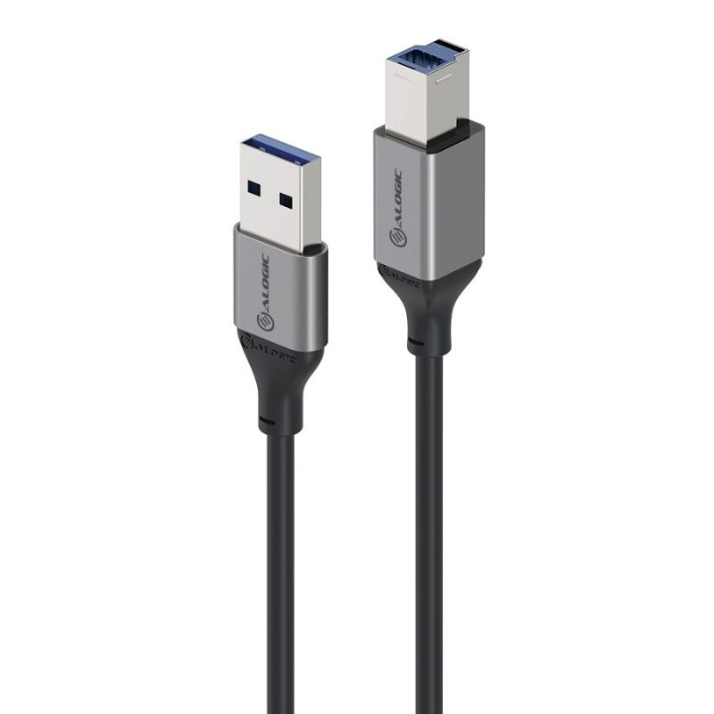 Alogic Ultra USB 3.0 Cable - USB-A Male to USB-B Male for Printer & Scanner Connectivity