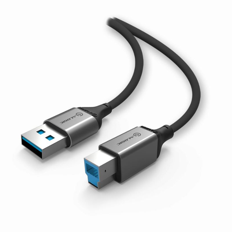 Alogic Ultra USB 3.0 Cable - USB-A Male to USB-B Male for Printer & Scanner Connectivity