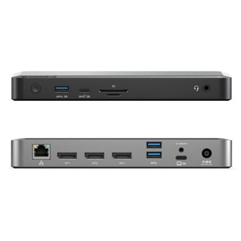 Alogic DX3 Triple 4K Display Universal Docking Station – with 100W Power Deliv