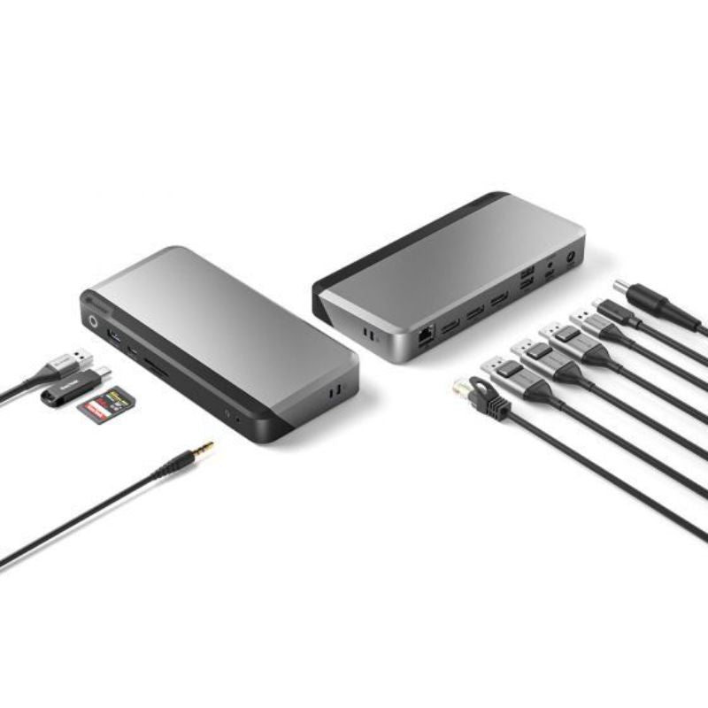 Alogic DX3 Triple 4K Display Universal Docking Station – with 100W Power Deliv