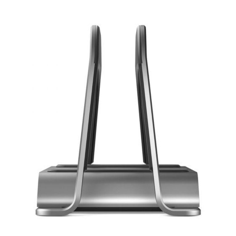 Alogic Bolt Plus USB-C Docking Station with stand, featuring dual 4K HDMI outputs, USB ports, and 100W charging capability.