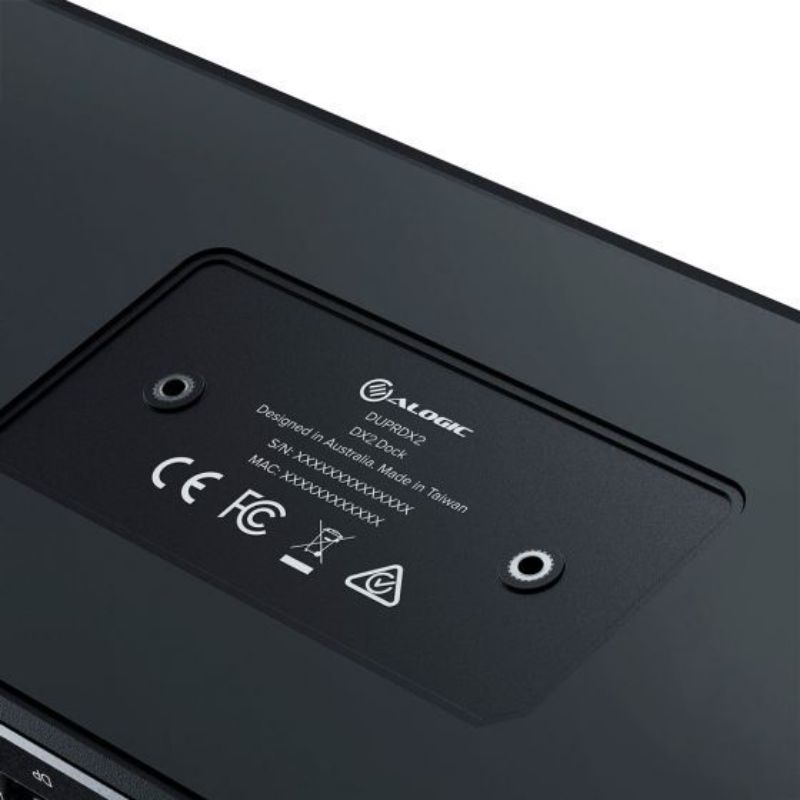Alogic DX2 Dual 4K Docking Station with 100W Power Delivery - Enhance Your Connectivity
