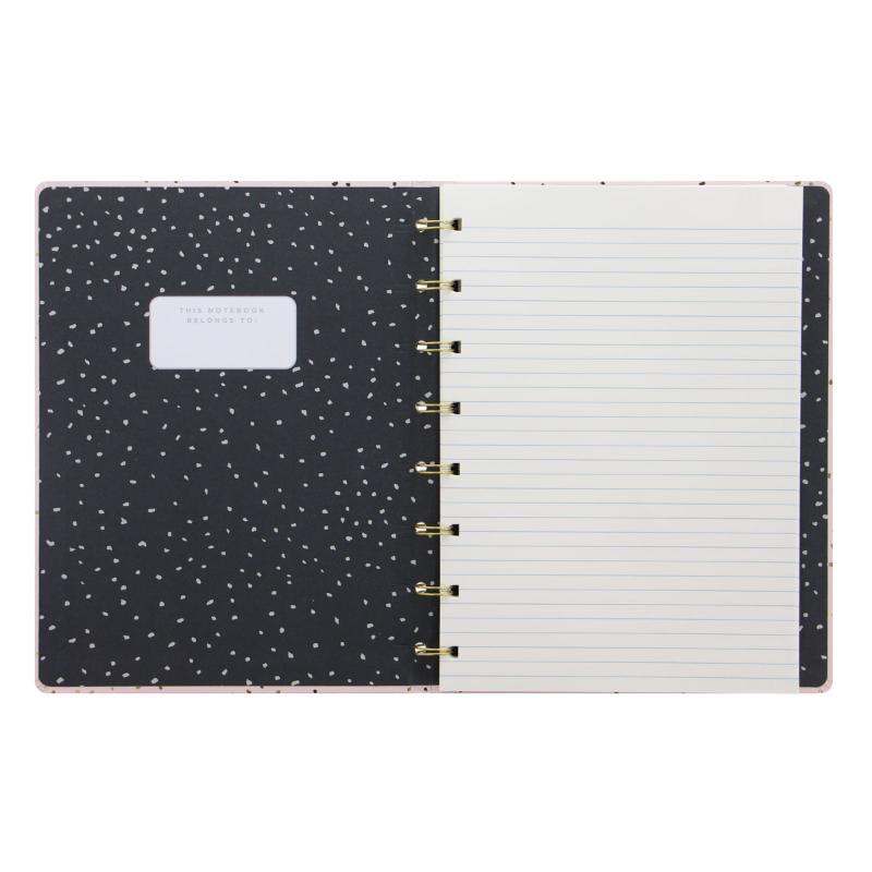 Filofax Confetti A5 Notebook Rose Quartz