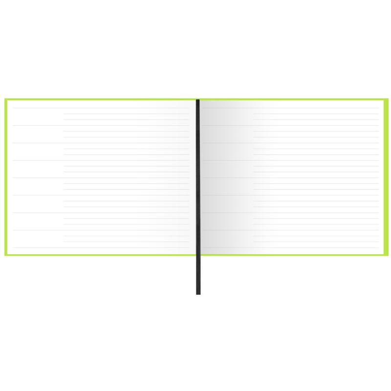 Letts Guest Book Dazzle Pear with vibrant cover, 127 pages for guest messages, ideal for weddings and special events.