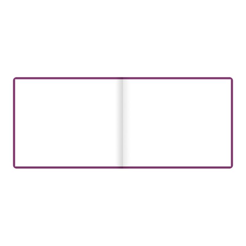 Letts Guest Book Dazzle Purple with 127 ruled pages, perfect for capturing memories at weddings and special events.