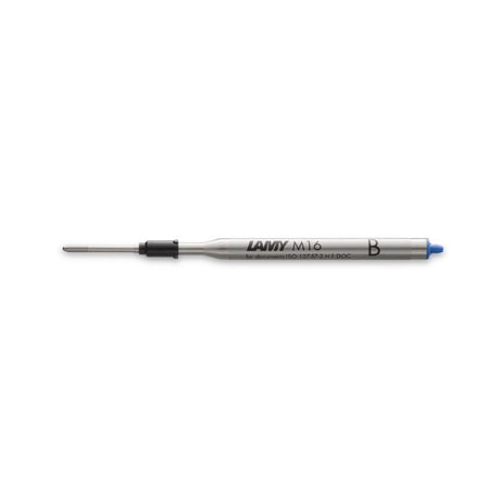 Lamy M16 Broad Blue ballpoint refill with waterproof ink for smooth, bold writing, ideal for students and professionals.
