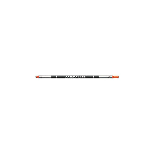 Lamy M55 Underliner Refill in vibrant orange, ideal for precise writing and note highlighting.